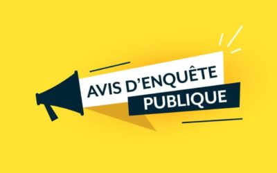 Avis d’enquête publique