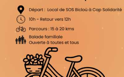 Balade à vélo dimanche 19 avril