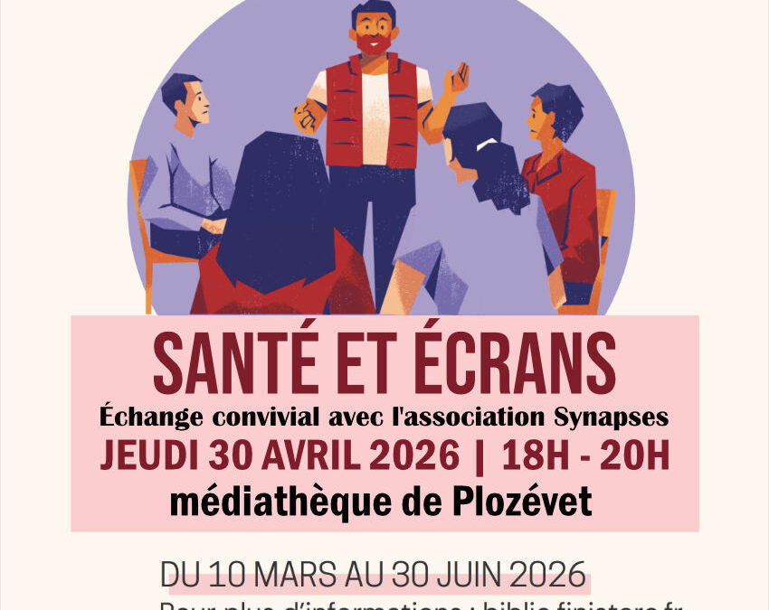 Santé et écran : échange convivial à la médiathèque