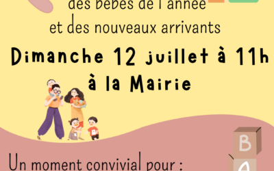 Accueil des nouveaux Plozévetiens et des bébés de l&rsquo;année