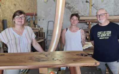 Une nouvelle ébéniste s’installe au bourg