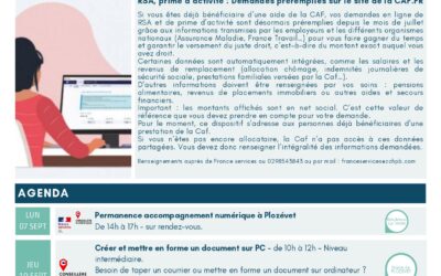 CCHPB – Maison France Services Mois de septembre 2026