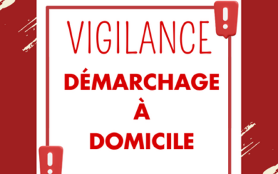 Vigilance – Démarchage suspect