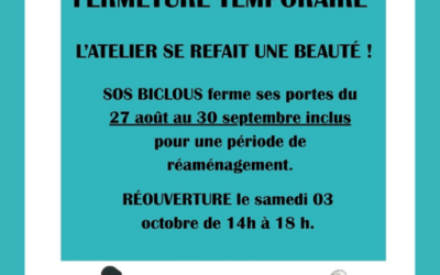 Cap so : Sos biclous fermeture temporaire